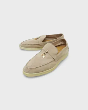 Loro Piana Summer Charms Walk Desert Sand Suede