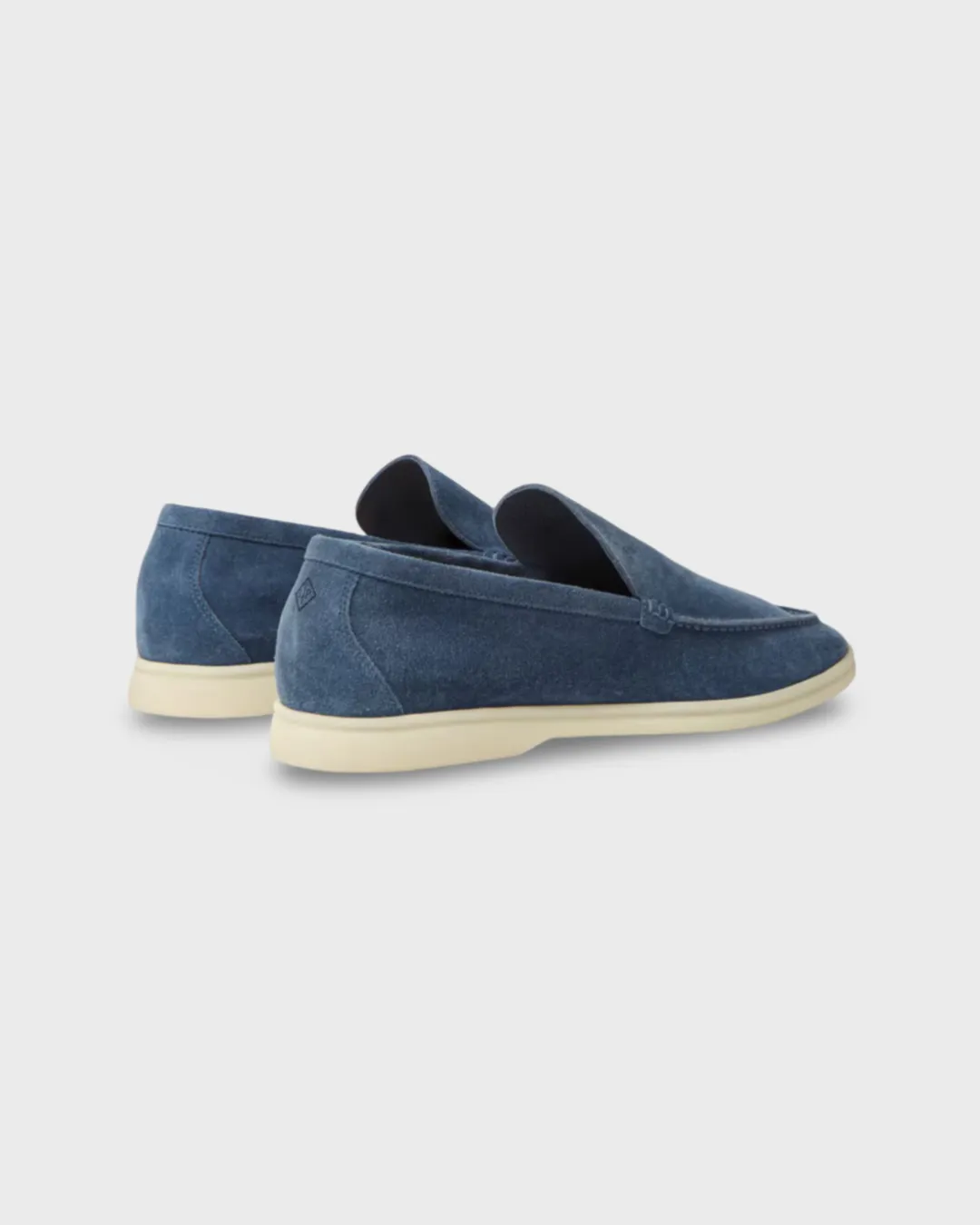 Loro Piana Summer Walk Loafers  Suede Black Figs