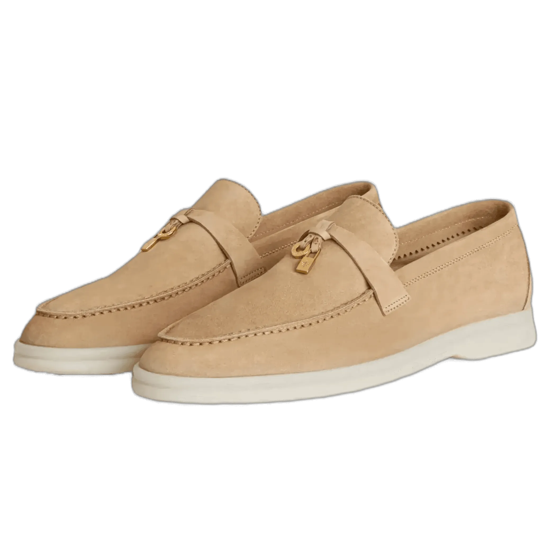 Loro Piana Women's Summer Charms Walk Loafers (Suede)