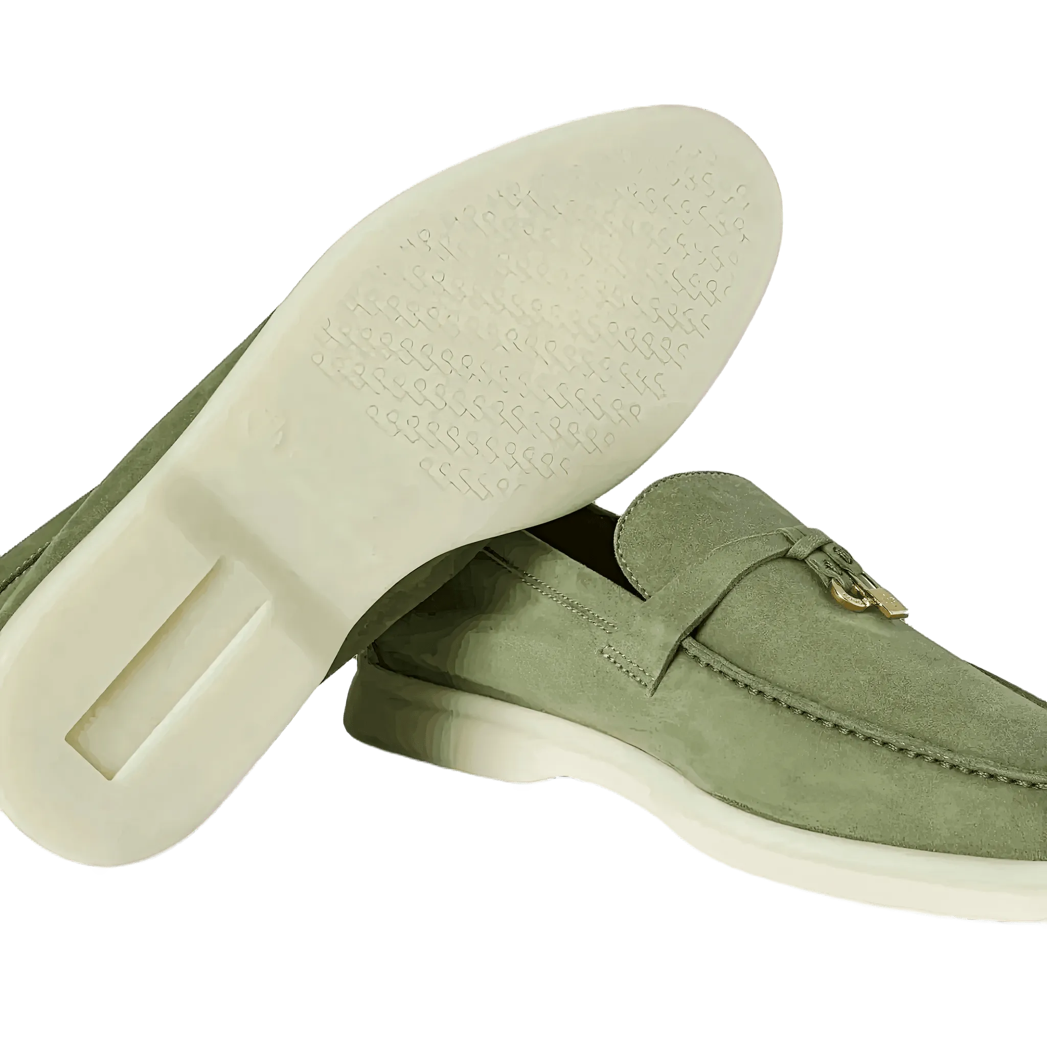 Loro Piana Women's Summer Charms Walk Loafers (Suede)