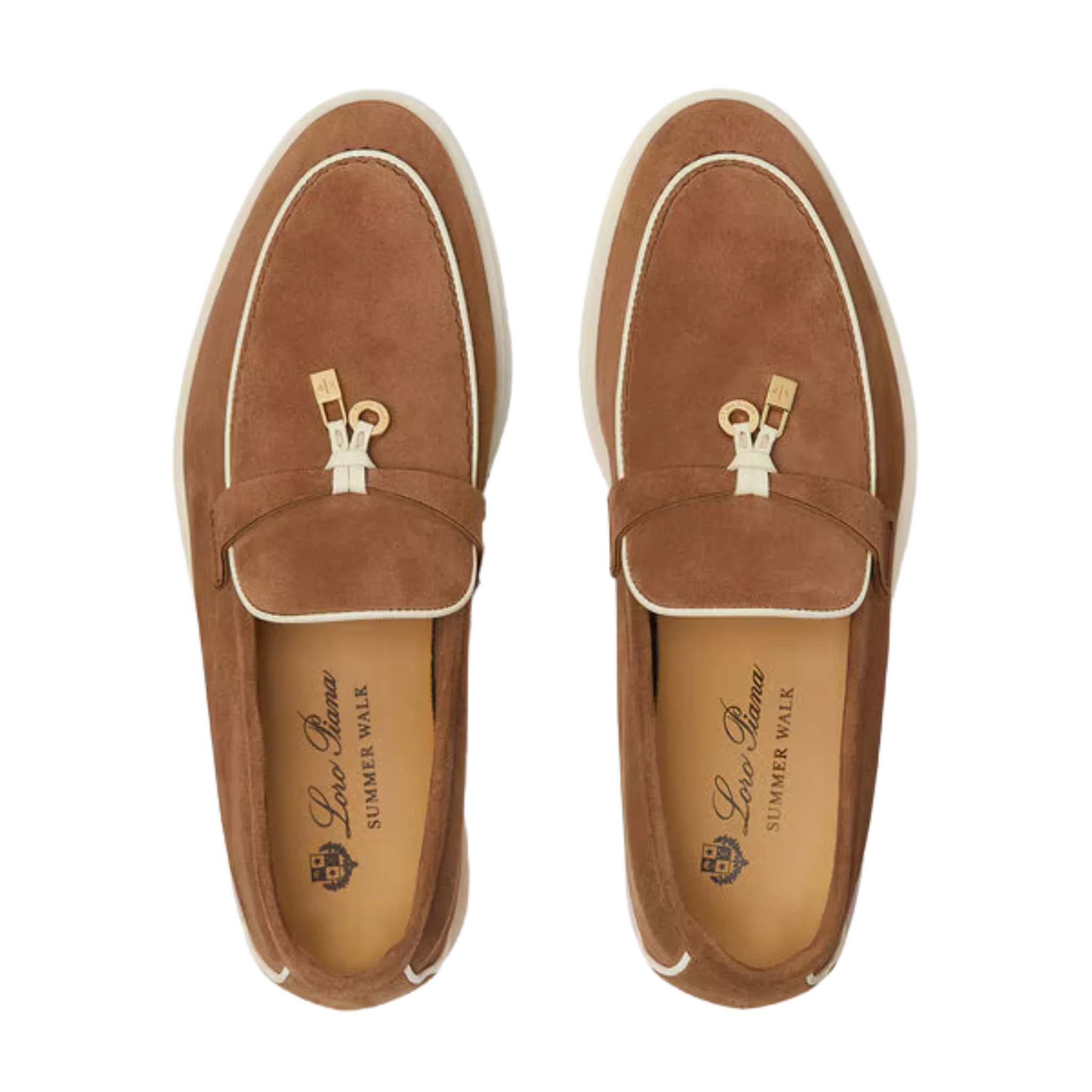 Loro Piana Women's Summer Charms Walk Loafers (Suede)