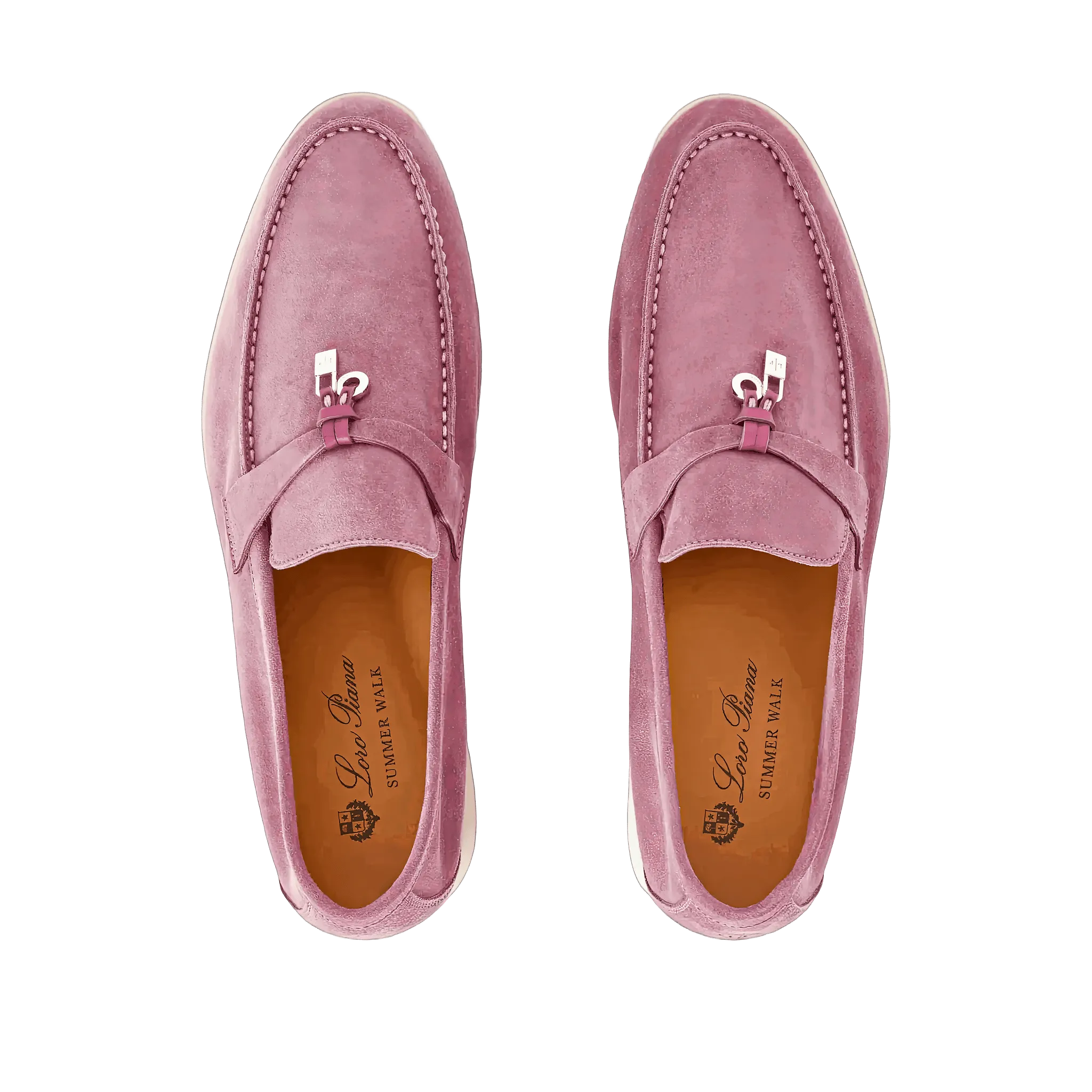 Loro Piana Women's Summer Charms Walk Loafers (Suede)