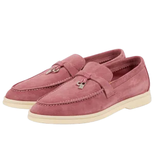Loro Piana Women's Summer Charms Walk Loafers (Suede)