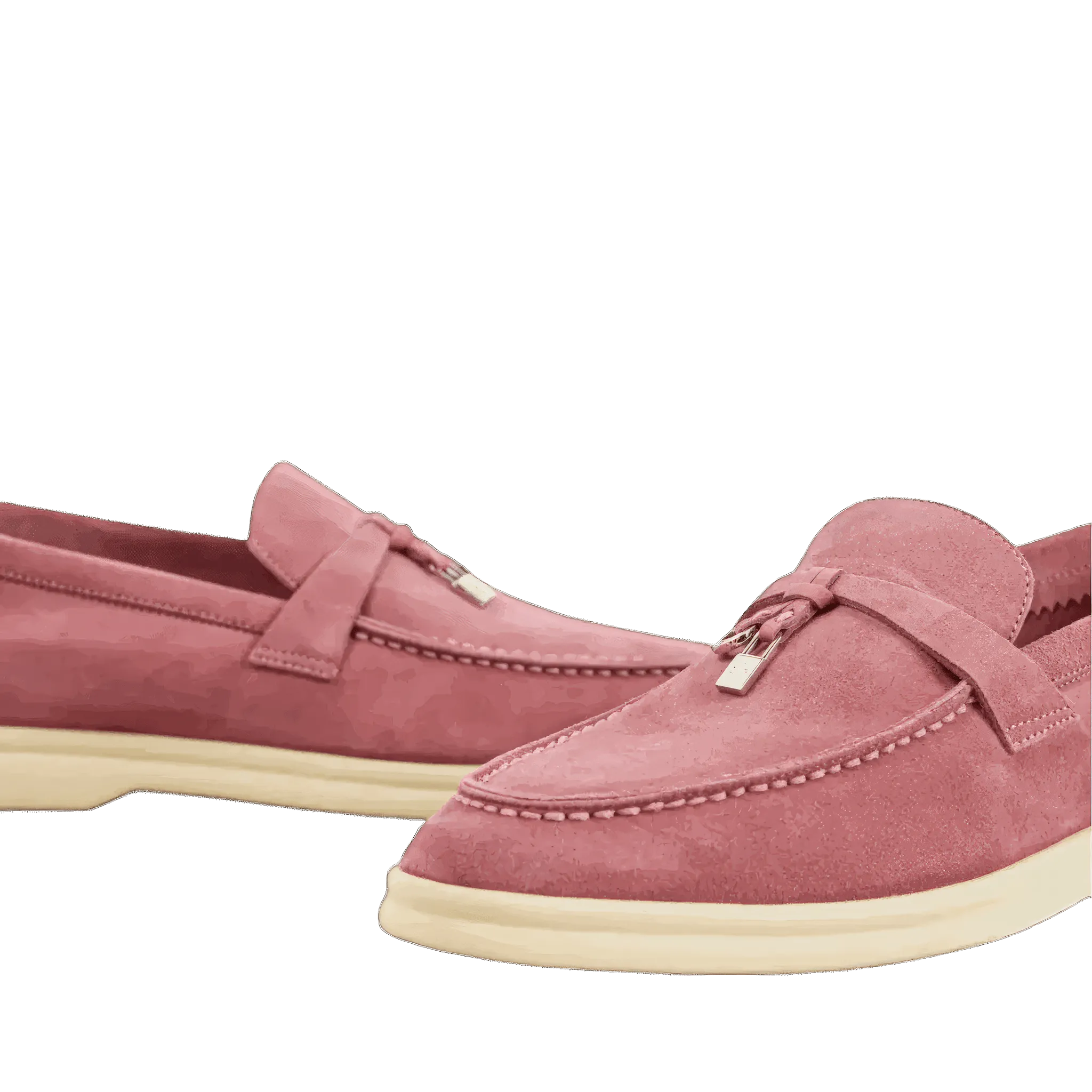 Loro Piana Women's Summer Charms Walk Loafers (Suede)