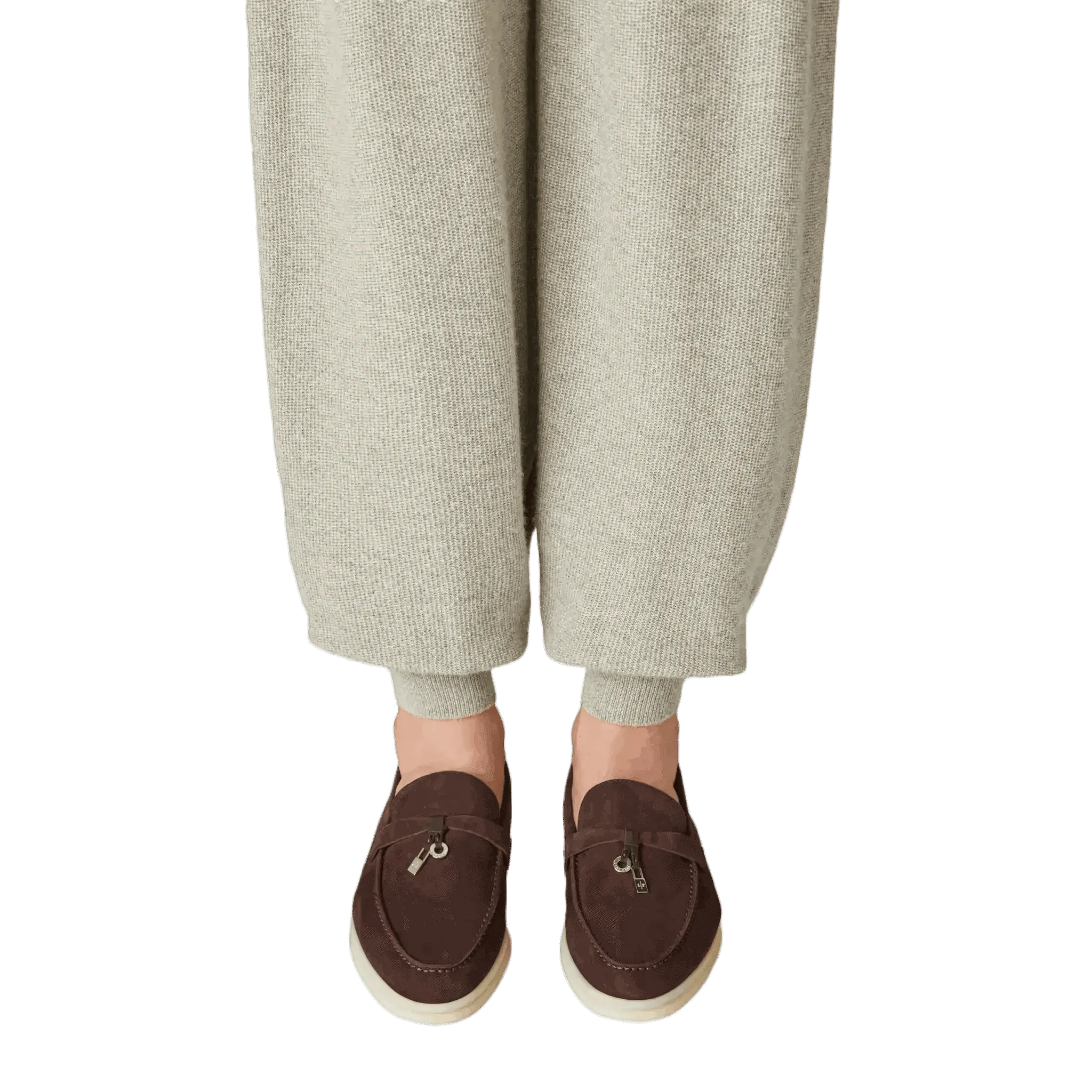 Loro Piana Women's Summer Charms Walk Loafers (Suede)