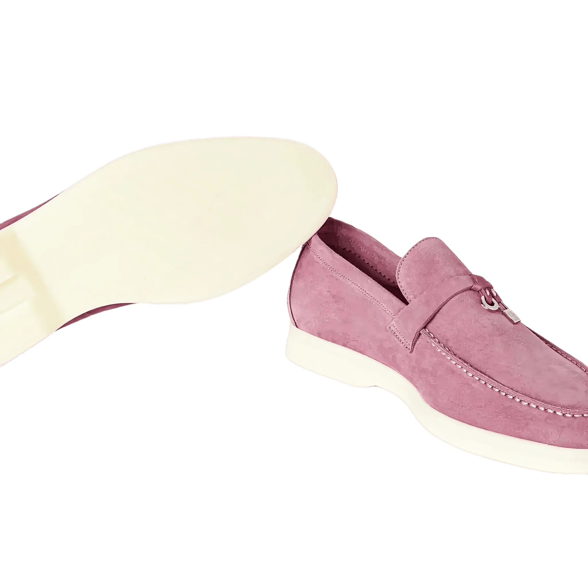 Loro Piana Women's Summer Charms Walk Loafers (Suede)