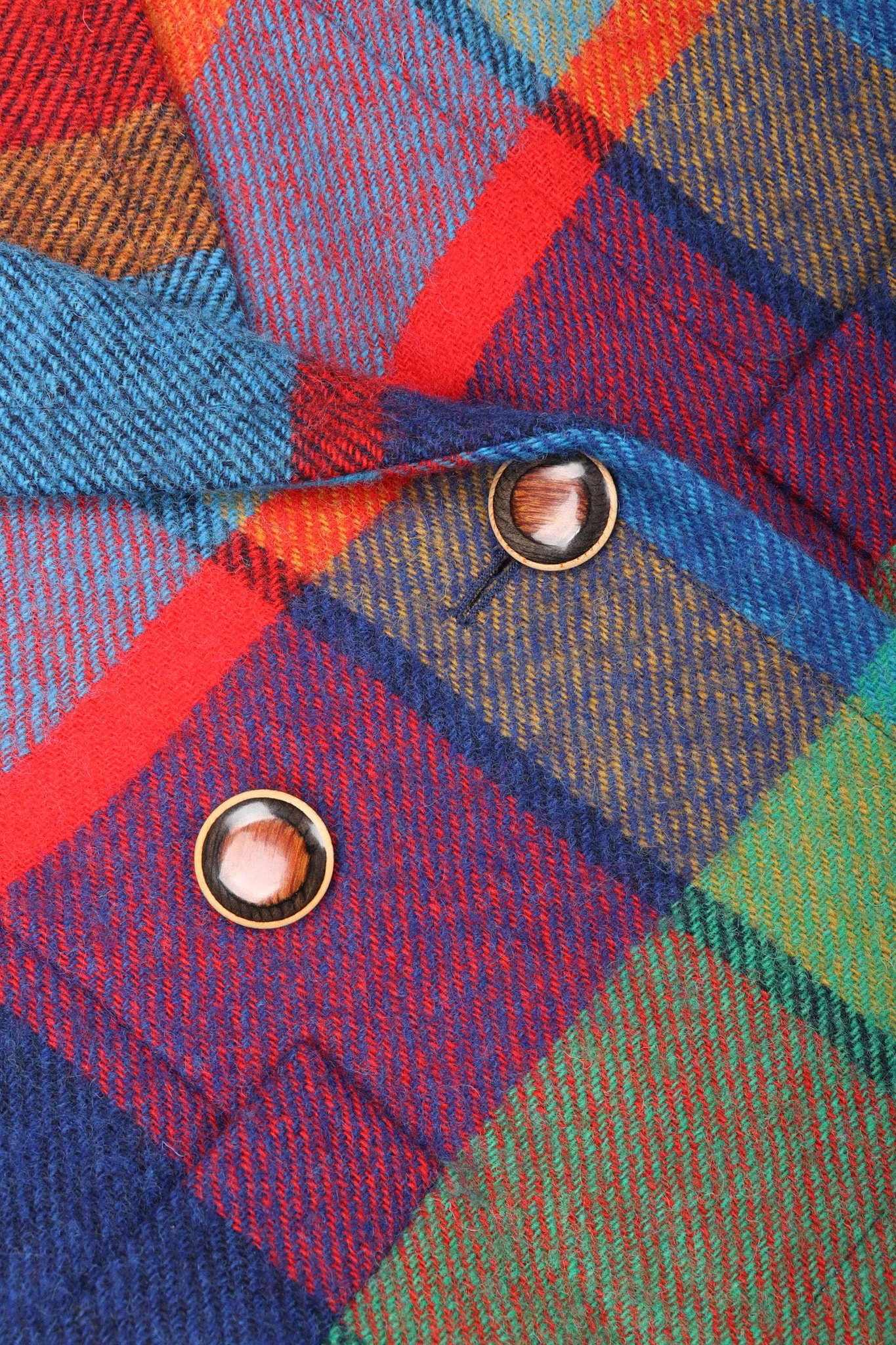 Madras Plaid Jacket & Skirt Set