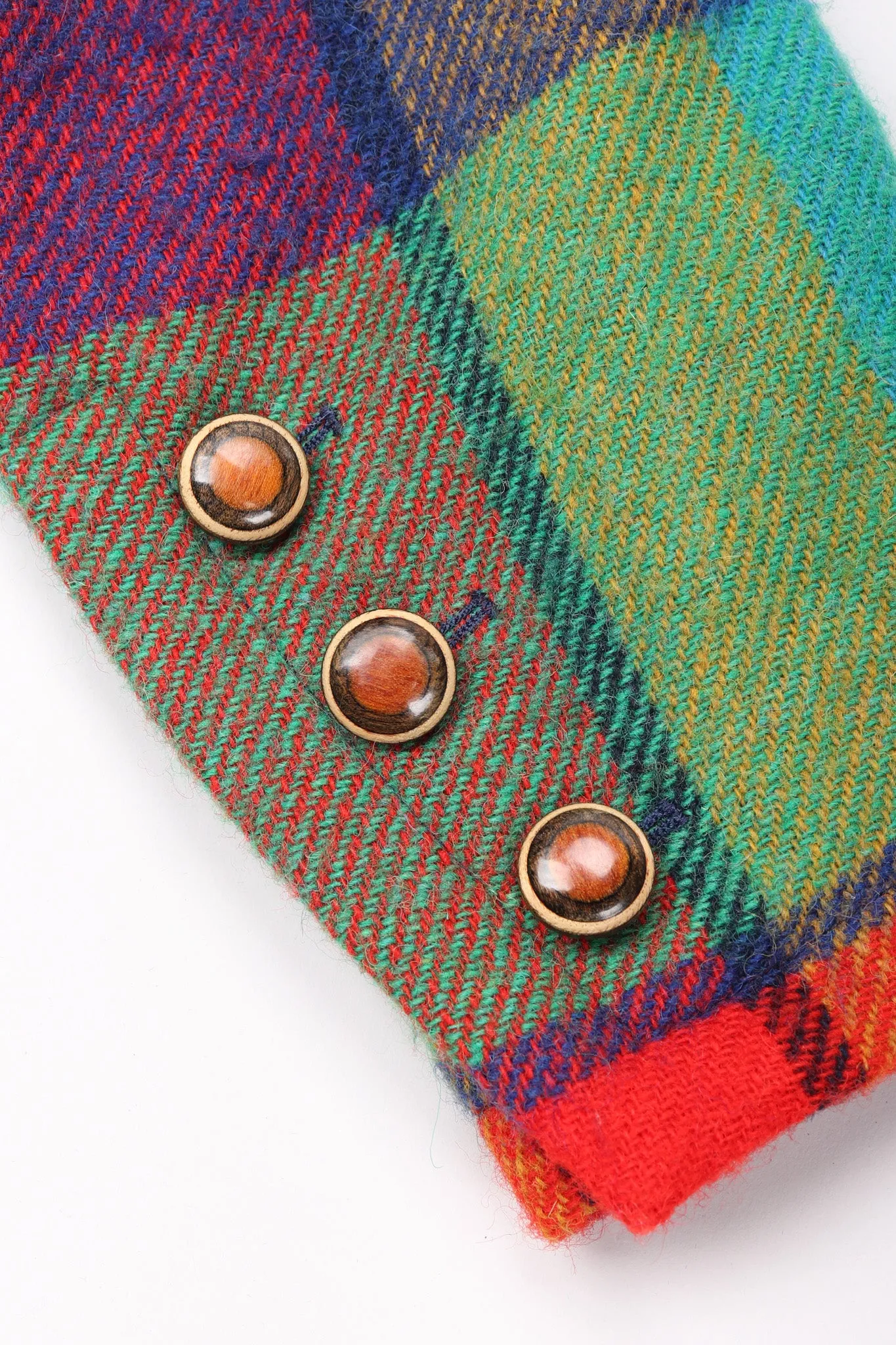 Madras Plaid Jacket & Skirt Set