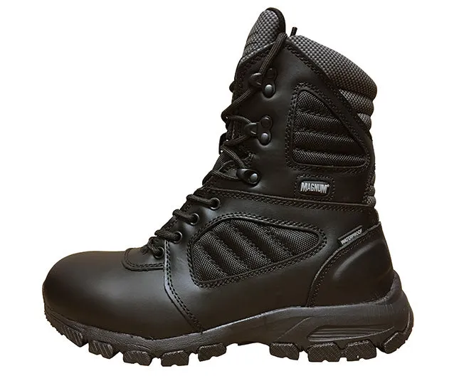 MAGNUM RESPONSE 8.0 BOOTS, SIDE ZIP, WATERPROOF, BLACK, STYLE 5227