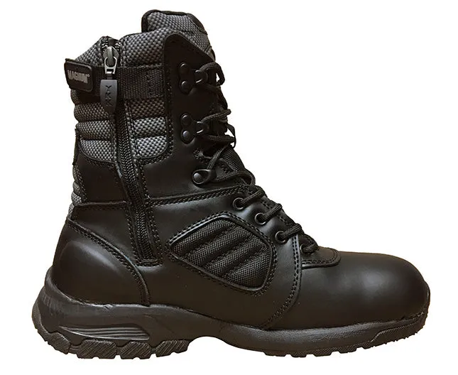 MAGNUM RESPONSE 8.0 BOOTS, SIDE ZIP, WATERPROOF, BLACK, STYLE 5227