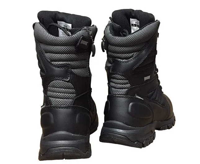 MAGNUM RESPONSE 8.0 BOOTS, SIDE ZIP, WATERPROOF, BLACK, STYLE 5227