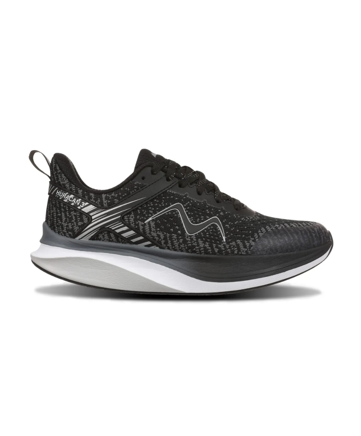 MBT Huracan 3 Lace Up Black Mens Sneakers