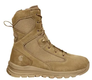 MEN'S CARHARTT GILMORE WATERPROOF 8-INCH SIDE ZIP BOOT | KLONDIKE KHAKI