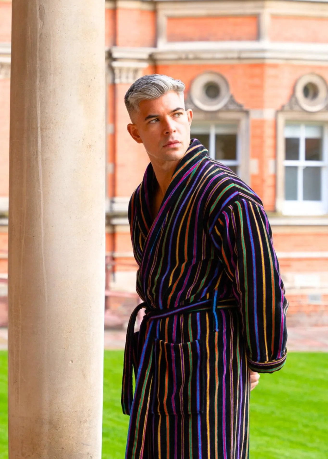 Men's Dressing Gown - Mozart