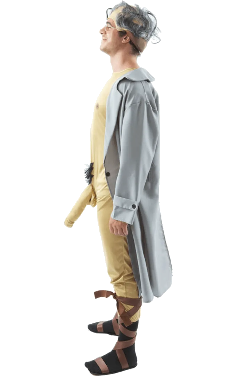 Mens Old Man Flasher Stag Costume