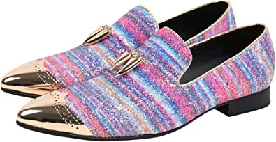 Men's Sparkling Smoking Loafers