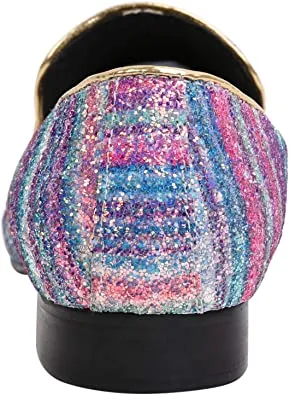 Men's Sparkling Smoking Loafers