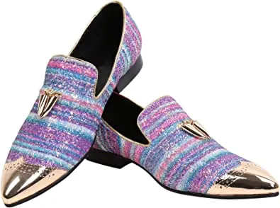 Men's Sparkling Smoking Loafers