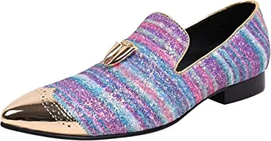 Men's Sparkling Smoking Loafers