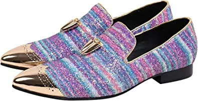 Men's Sparkling Smoking Loafers