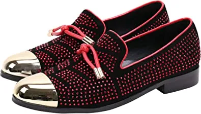 Men's Sparkling Smoking Loafers