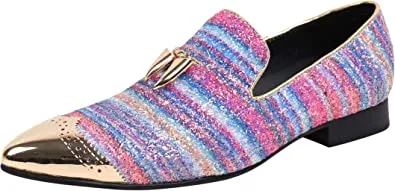 Men's Sparkling Smoking Loafers