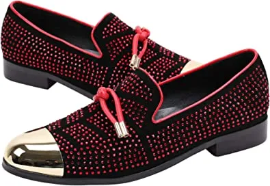 Men's Sparkling Smoking Loafers