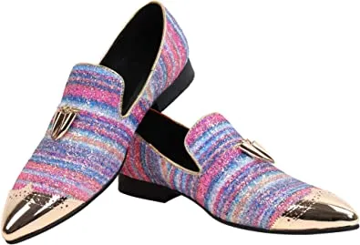 Men's Sparkling Smoking Loafers