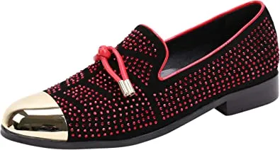 Men's Sparkling Smoking Loafers