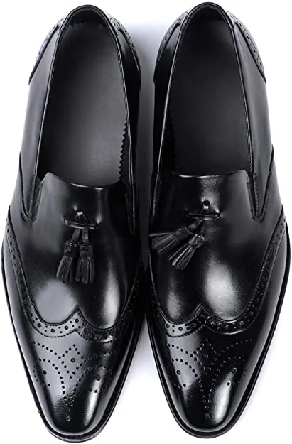 Men's Tassel Loafers Wingtip