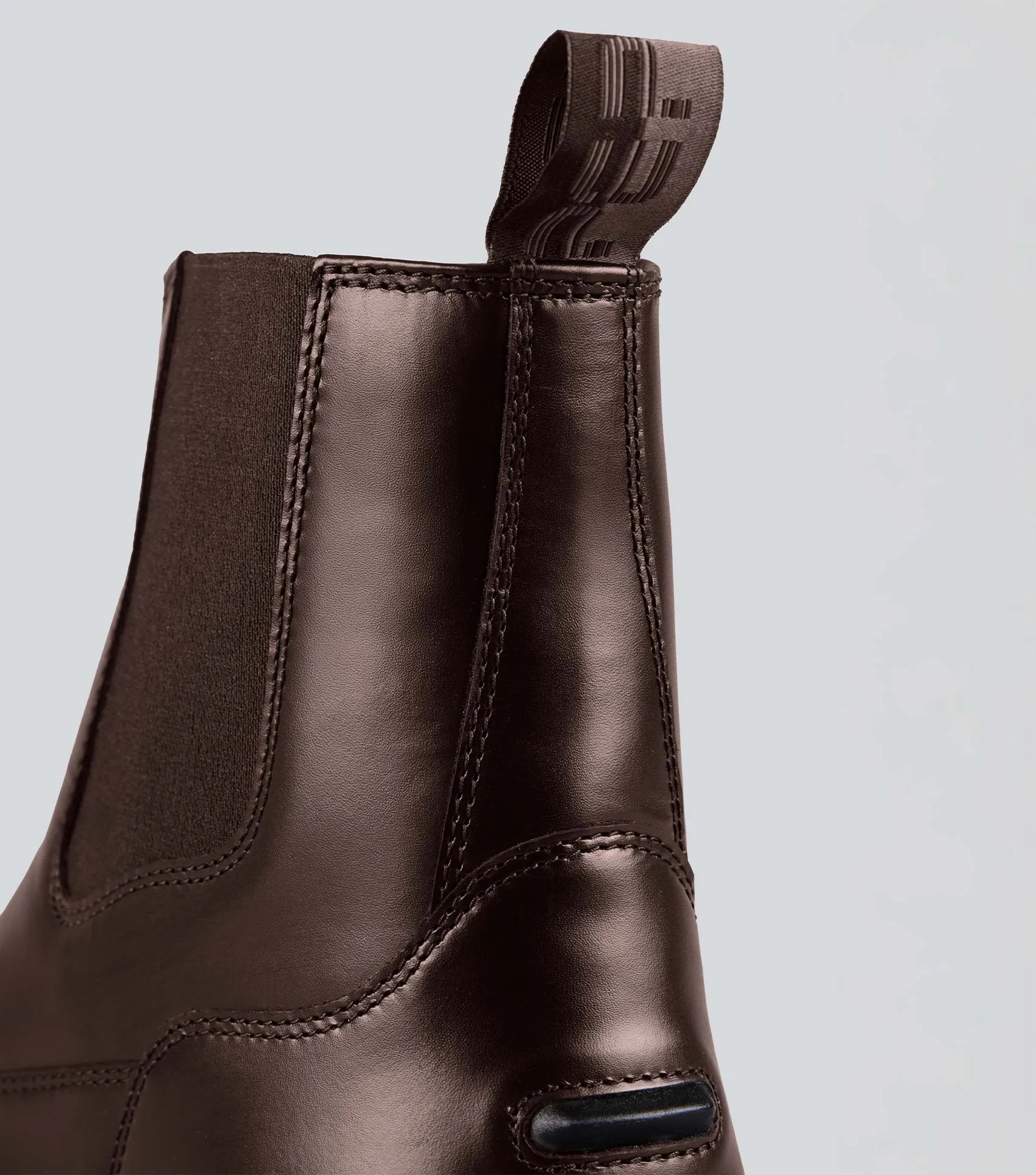 Mimas Leather Paddock Boots Brown