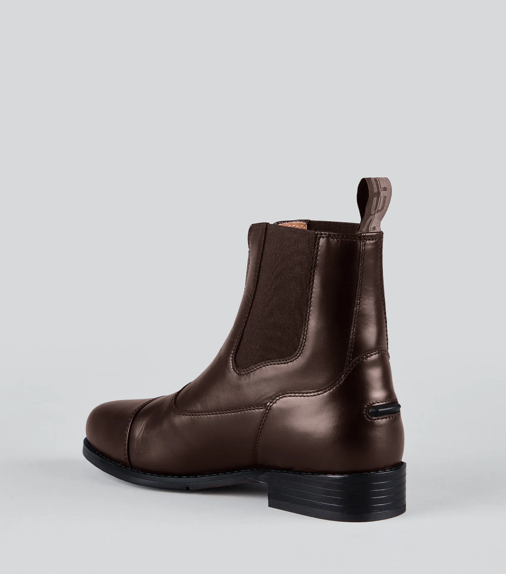 Mimas Leather Paddock Boots Brown