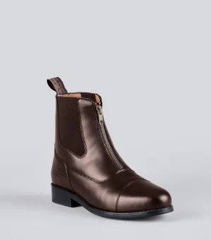 Mimas Leather Paddock Boots Brown