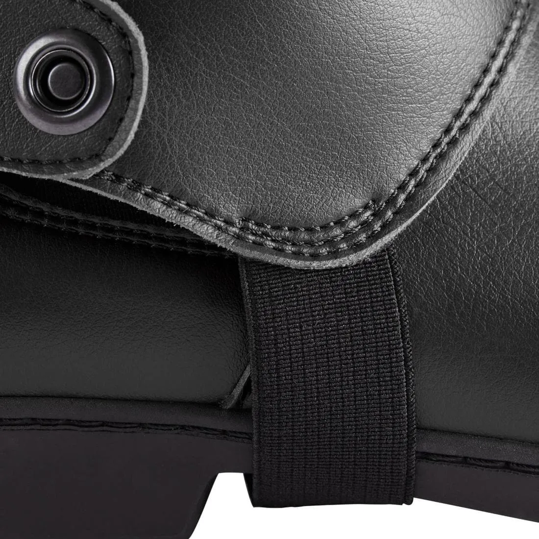 Mini-chaps équitation synthétique Adulte - 500 noires