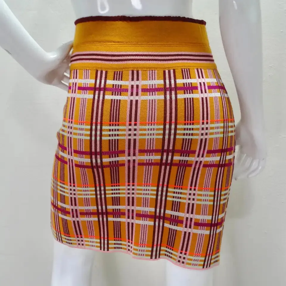 Missoni AW21 Plaid Pencil Skirt