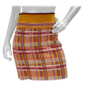 Missoni AW21 Plaid Pencil Skirt