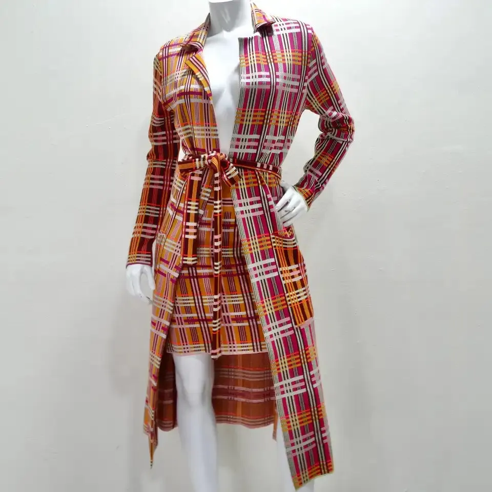 Missoni AW21 Plaid Pencil Skirt