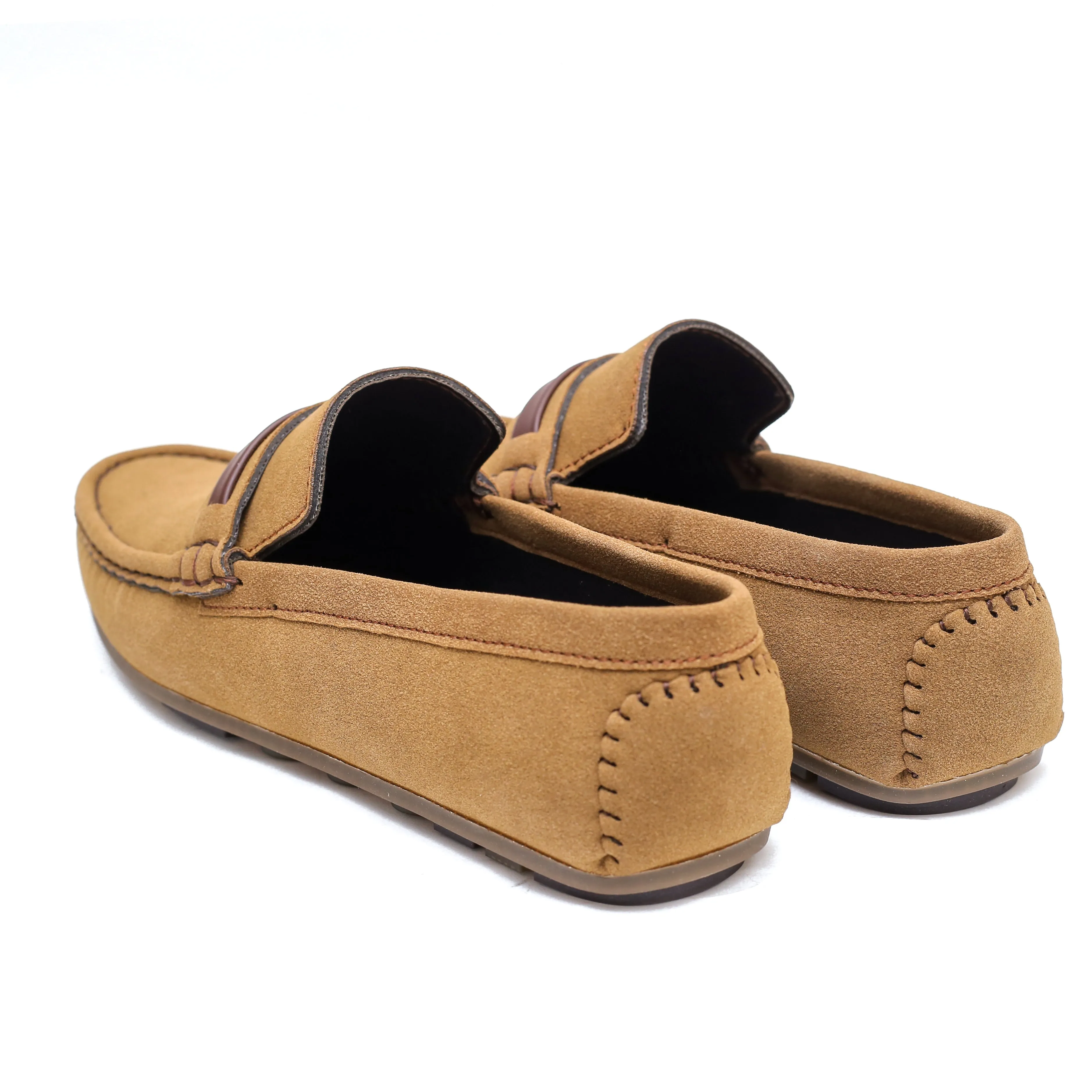 Mustard Suede  Loafer