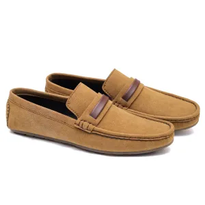 Mustard Suede  Loafer