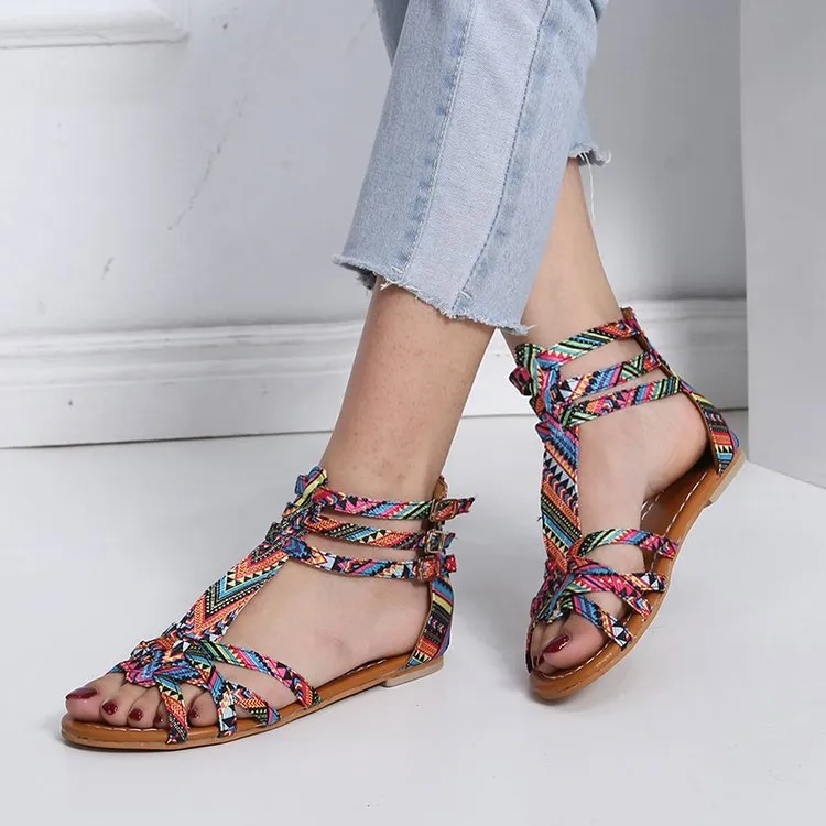 NEOMA - Boho Style Women’s Gladiator Sandals