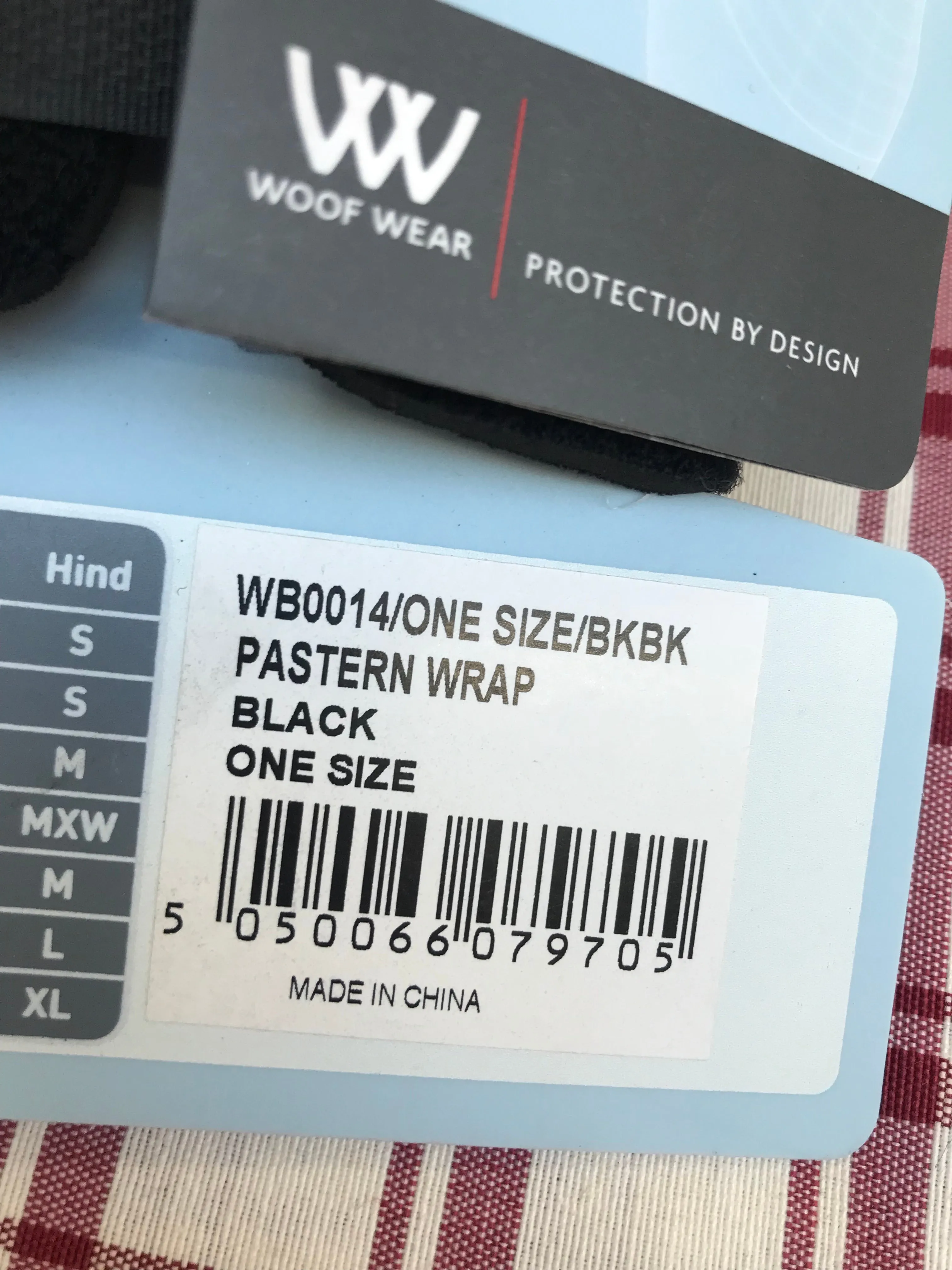 New woof wear pattern wraps one size neoprene