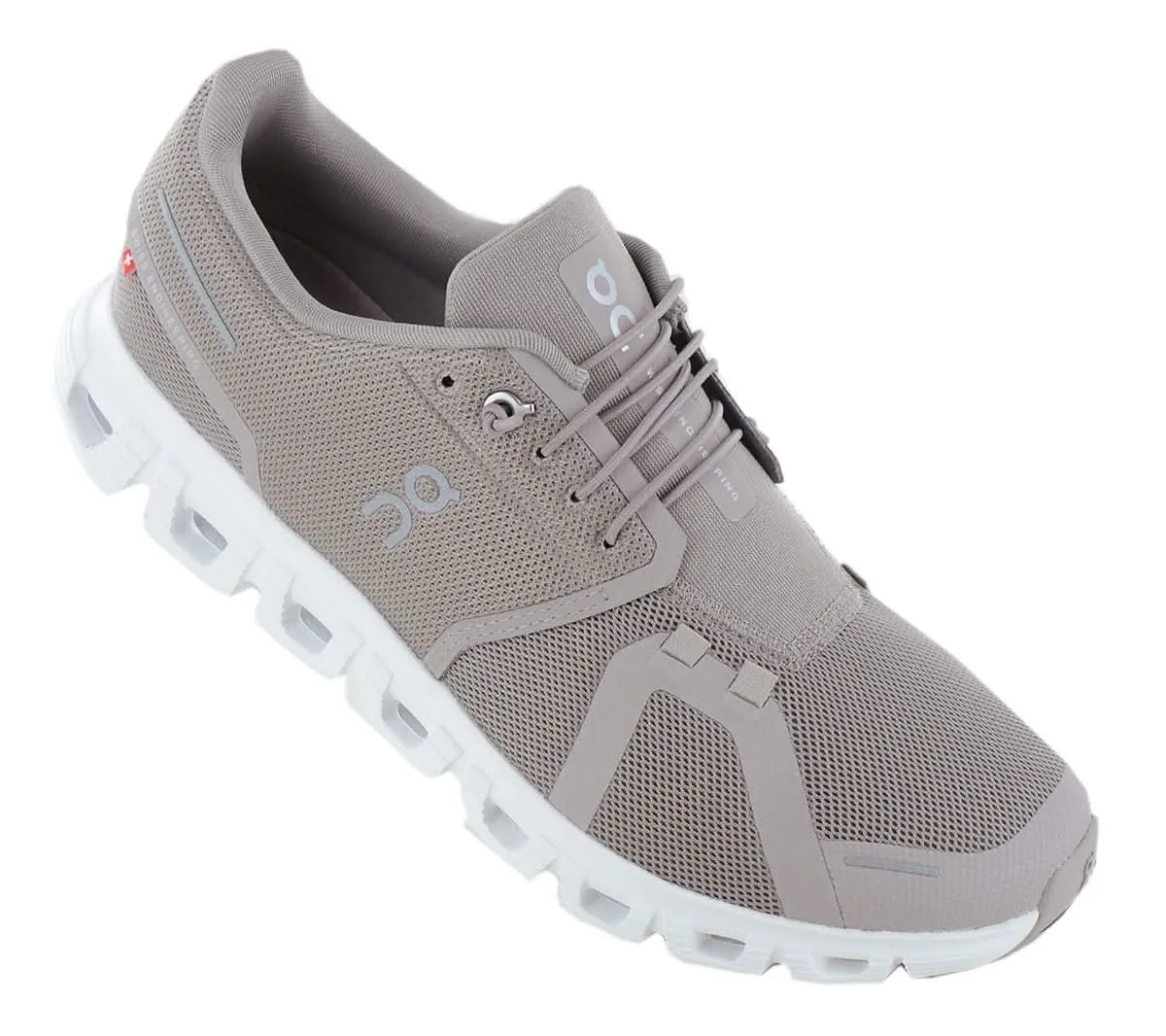 ON Running Cloud 6 - Herren Sneakers Schuhe Fog-White 3MF10073280 5