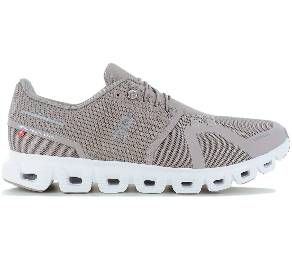 ON Running Cloud 6 - Herren Sneakers Schuhe Fog-White 3MF10073280 5