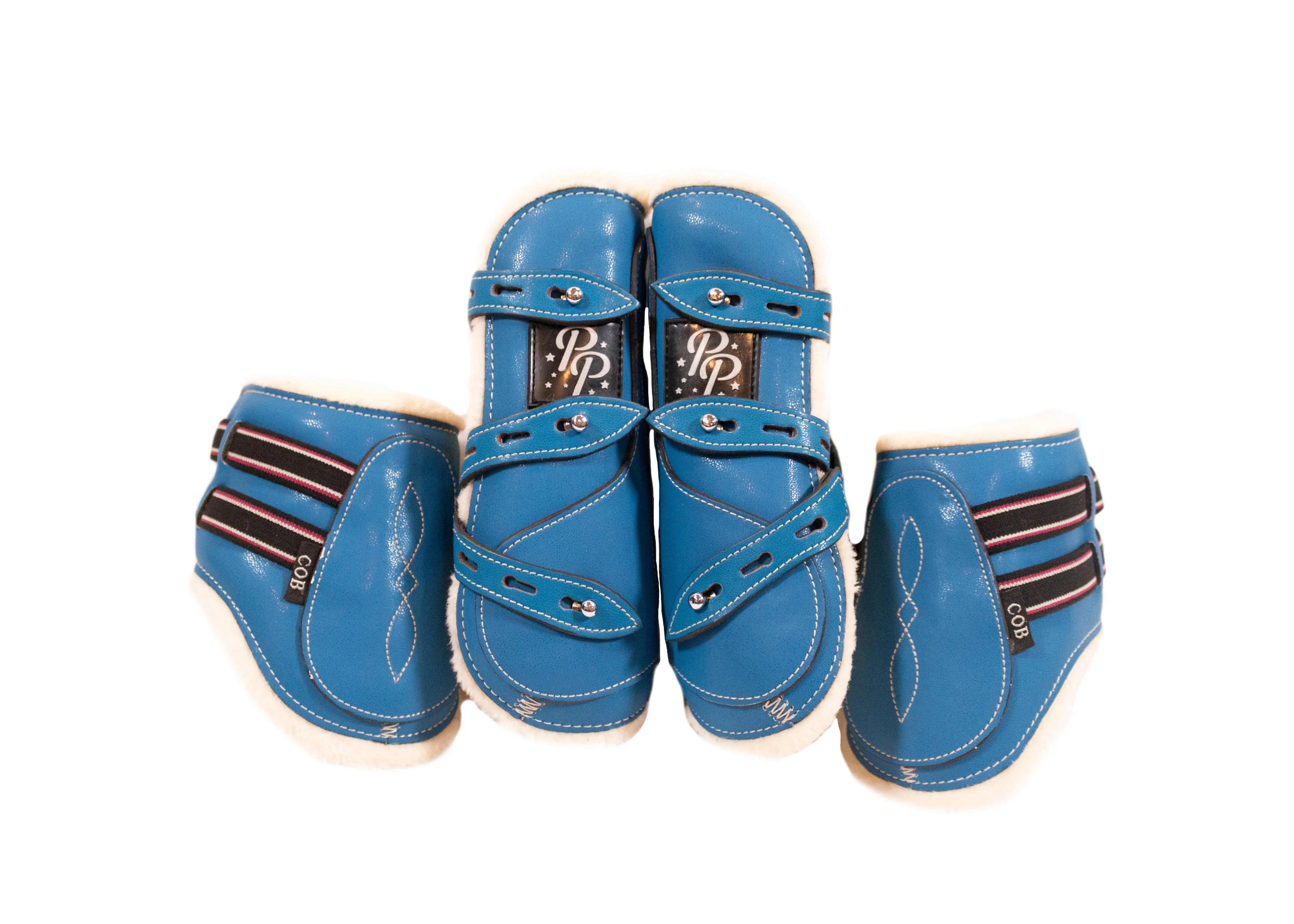 Open Front Boots - Set of four