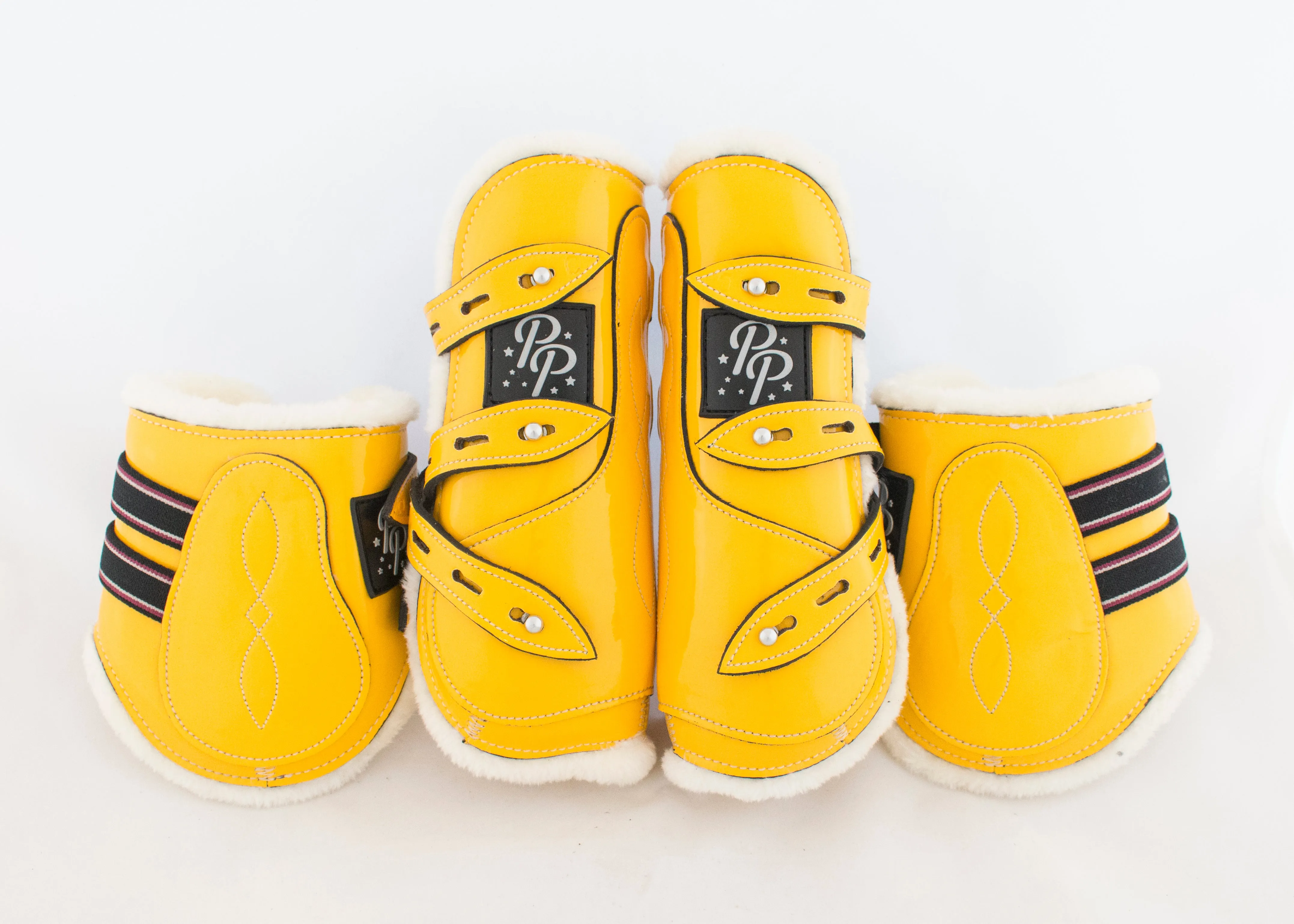 Open Front Boots - Set of four