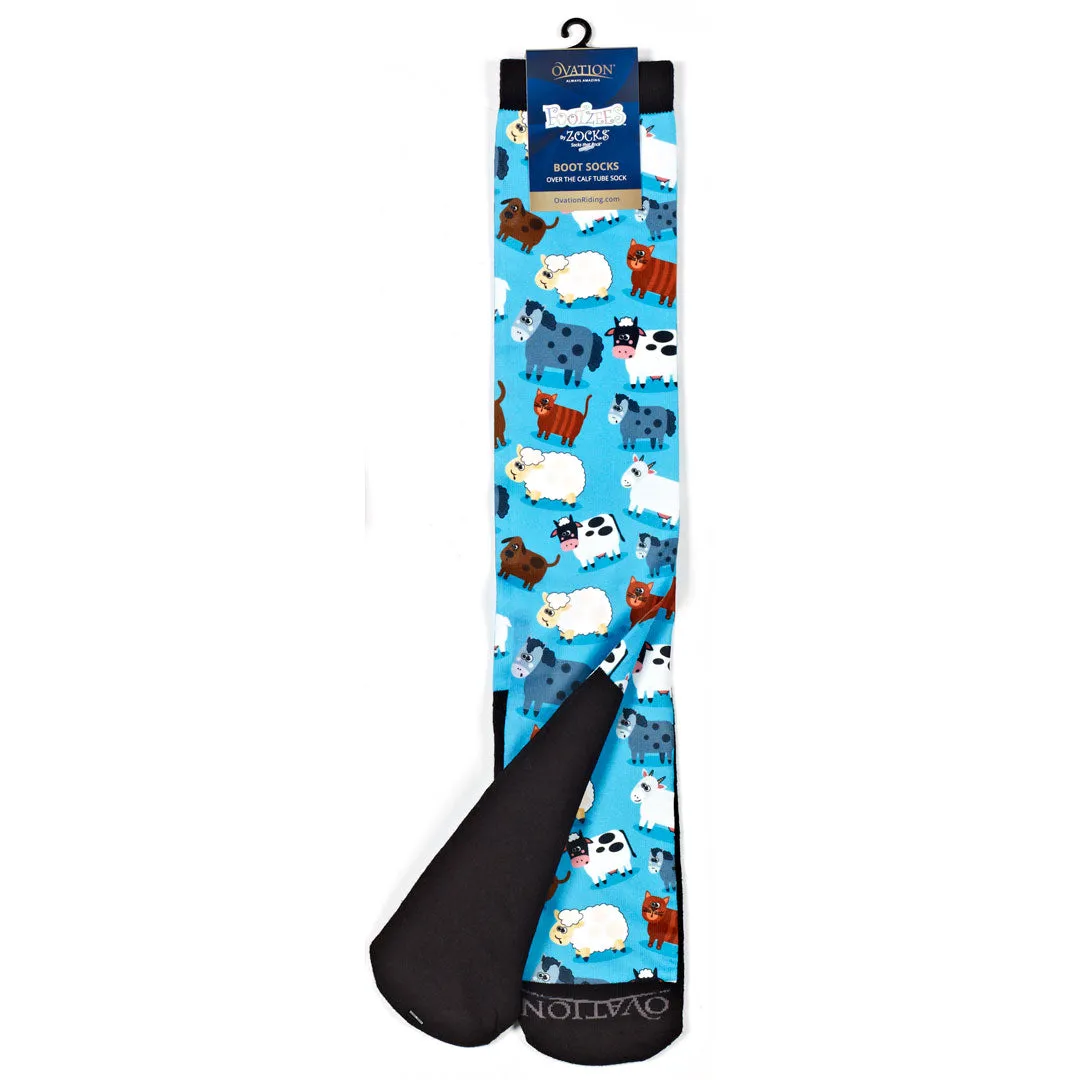 Ovation® Ladies FootZees™ Boot Sock