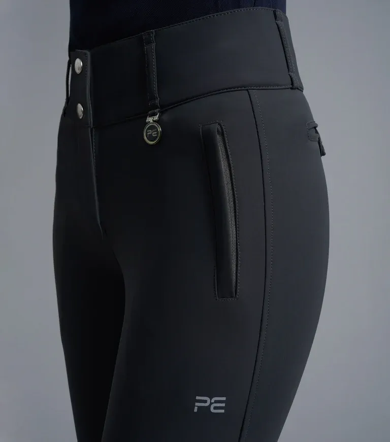 PEI Carapello Ladies Full Seat Gel Breeches (Grey)