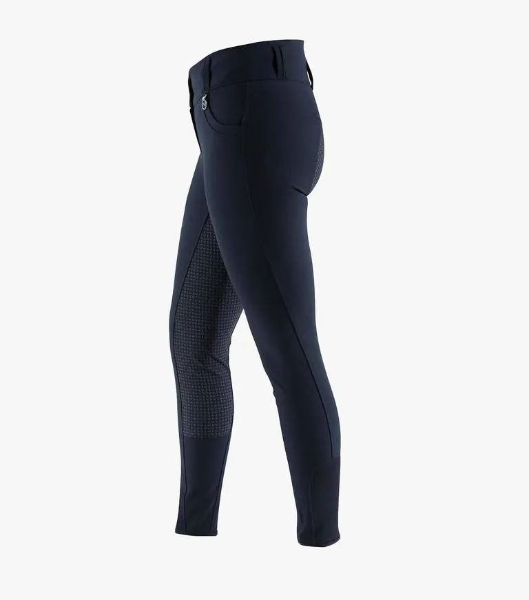 PEI Sophia Silicon Full Seat High Waist Breeches (Navy)