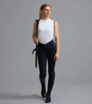 PEI Sophia Silicon Full Seat High Waist Breeches (Navy)