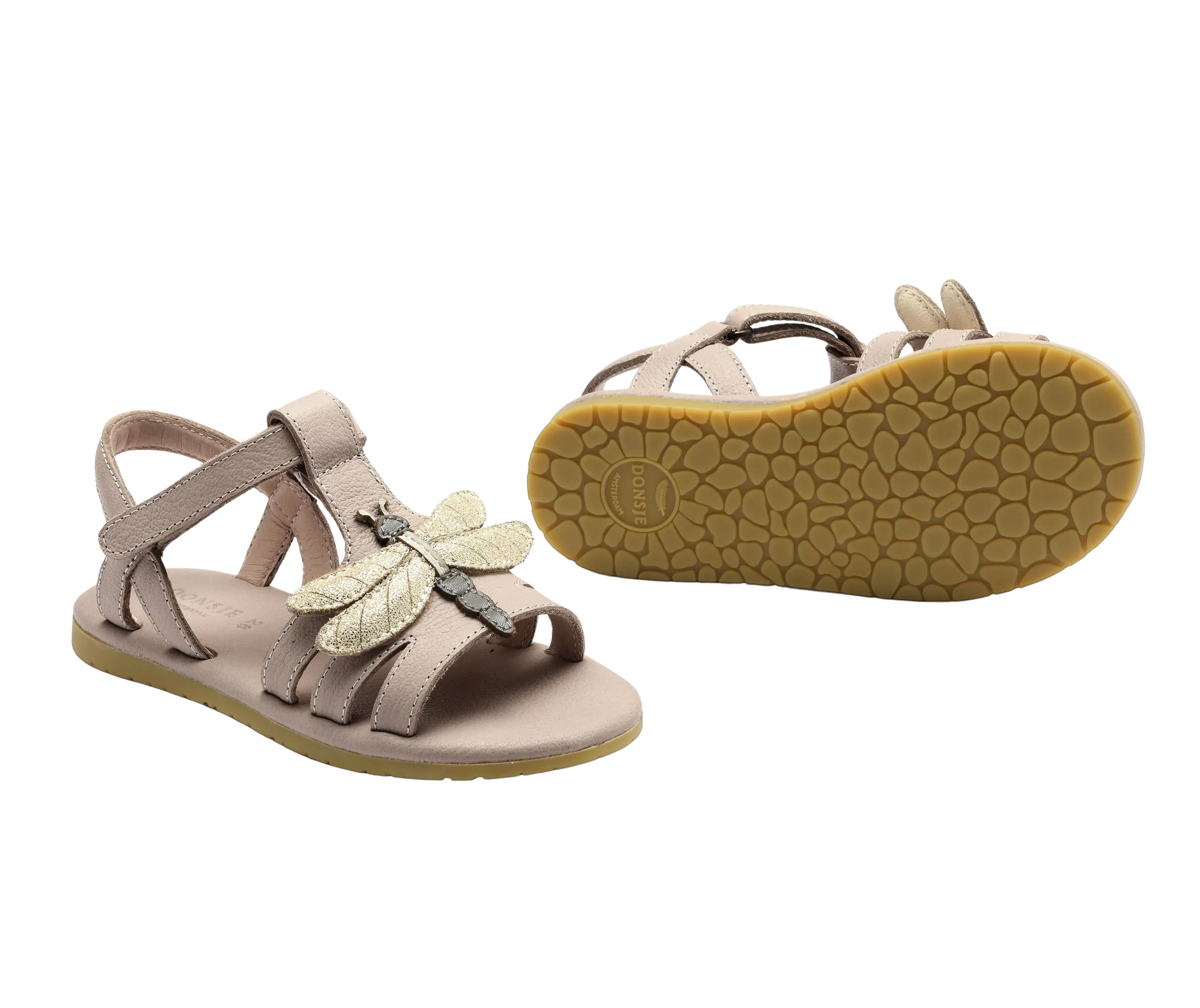 Qiles Sky Sandals | Libelle | Soft Lavender Leather